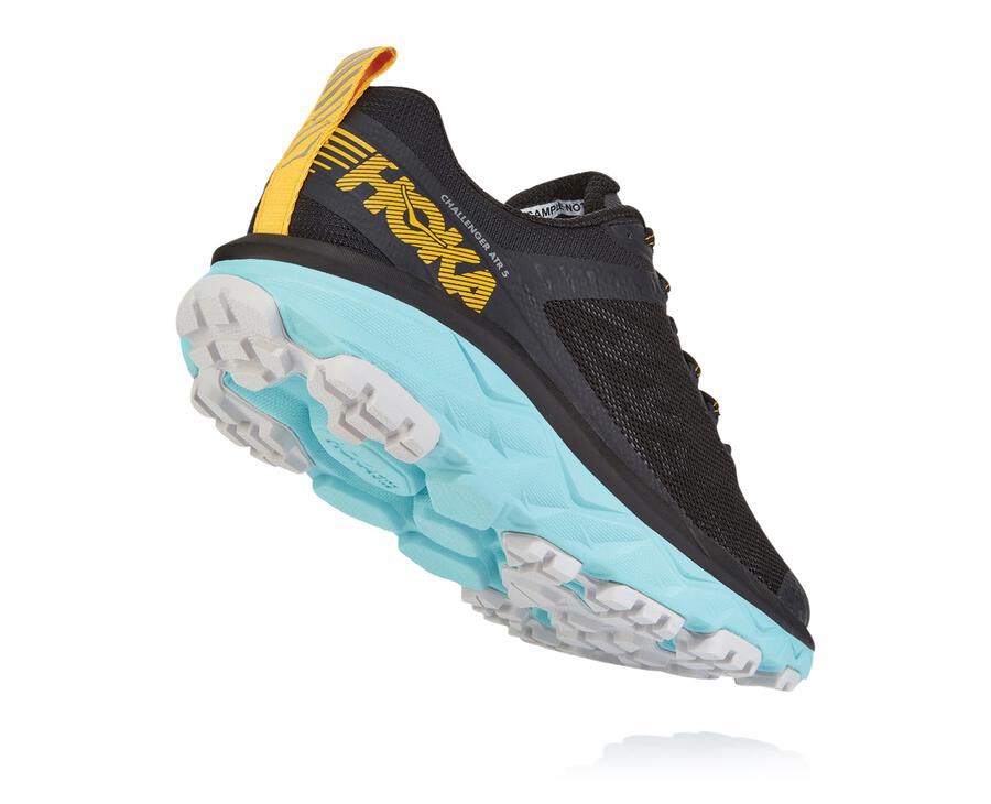 Zapatillas Trail Hoka One One Mujer - Challenger Atr 5 - Negras - MFC290471